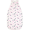 Imperfect Ecolino Adjustable Baby Sleep Bag, 100% Organic Cotton, Universal Size: 2 Months - 2 Years, Heart